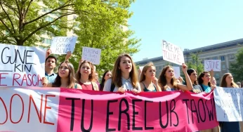 Columbia University Protests Erupt Over Policy Changes
