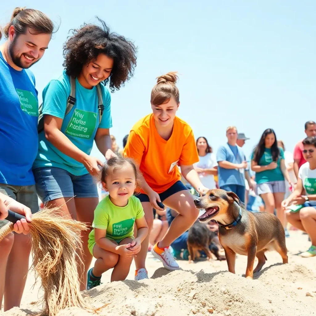 Volunteers participating in community events in Tampa Bay