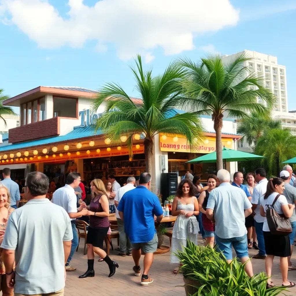 Community members enjoying events in Tampa Bay