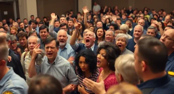Chaos Erupts at Town Hall Meeting in Acworth, Georgia