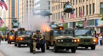 U.S. Army Plans Grand Parade for Trump’s Birthday and Army Anniversary