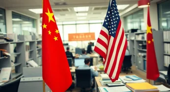 Chinese Officials Celebrate Trade Deal with the U.S.