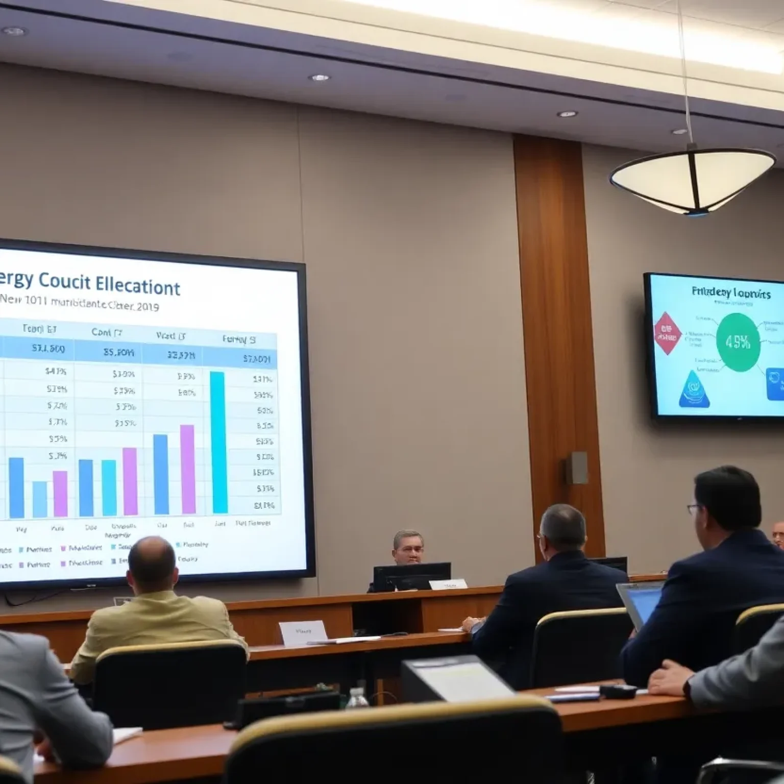 Clearwater city council discussing municipal utility plans