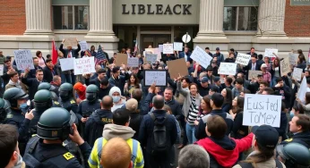 Pro-Palestinian Protest at Columbia University Leads to Multiple Arrests