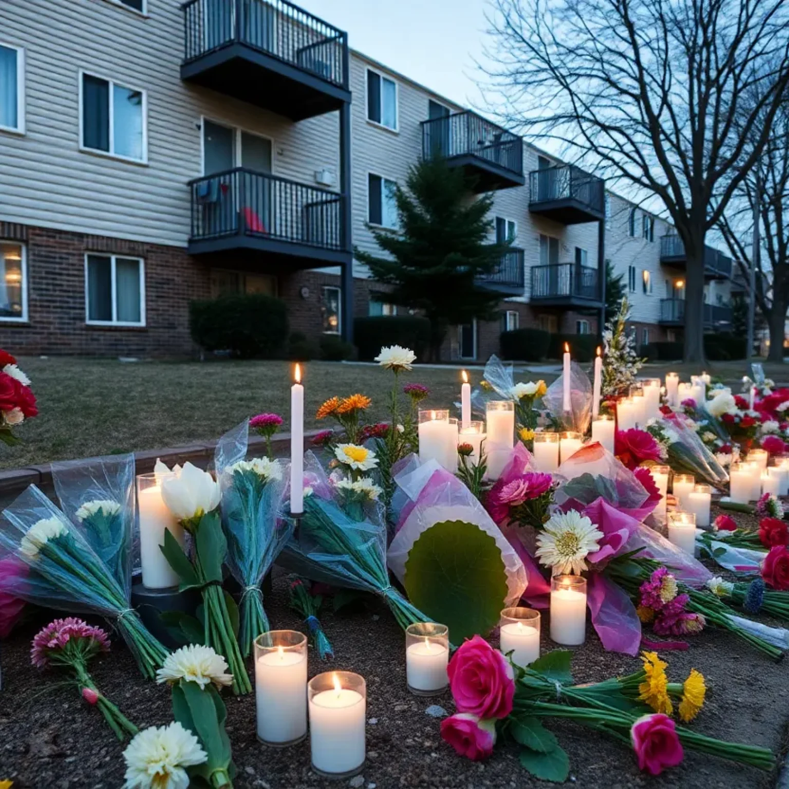 Community memorial for shooting victims