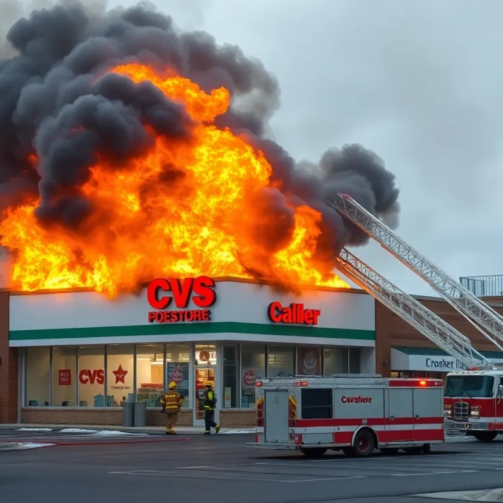 CVS store on fire in St. Pete Beach shopping center