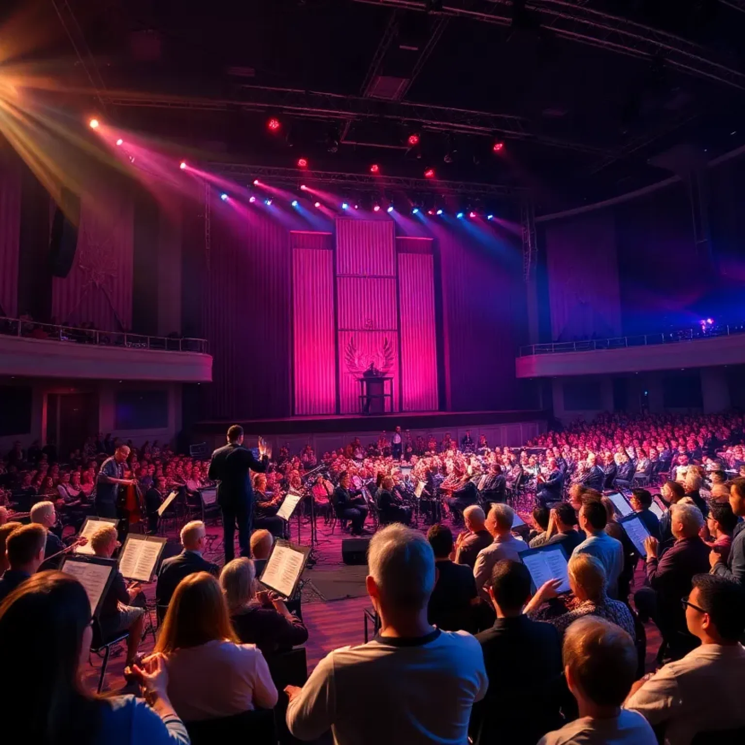 Cynthia Erivo performing with The Florida Orchestra at a concert