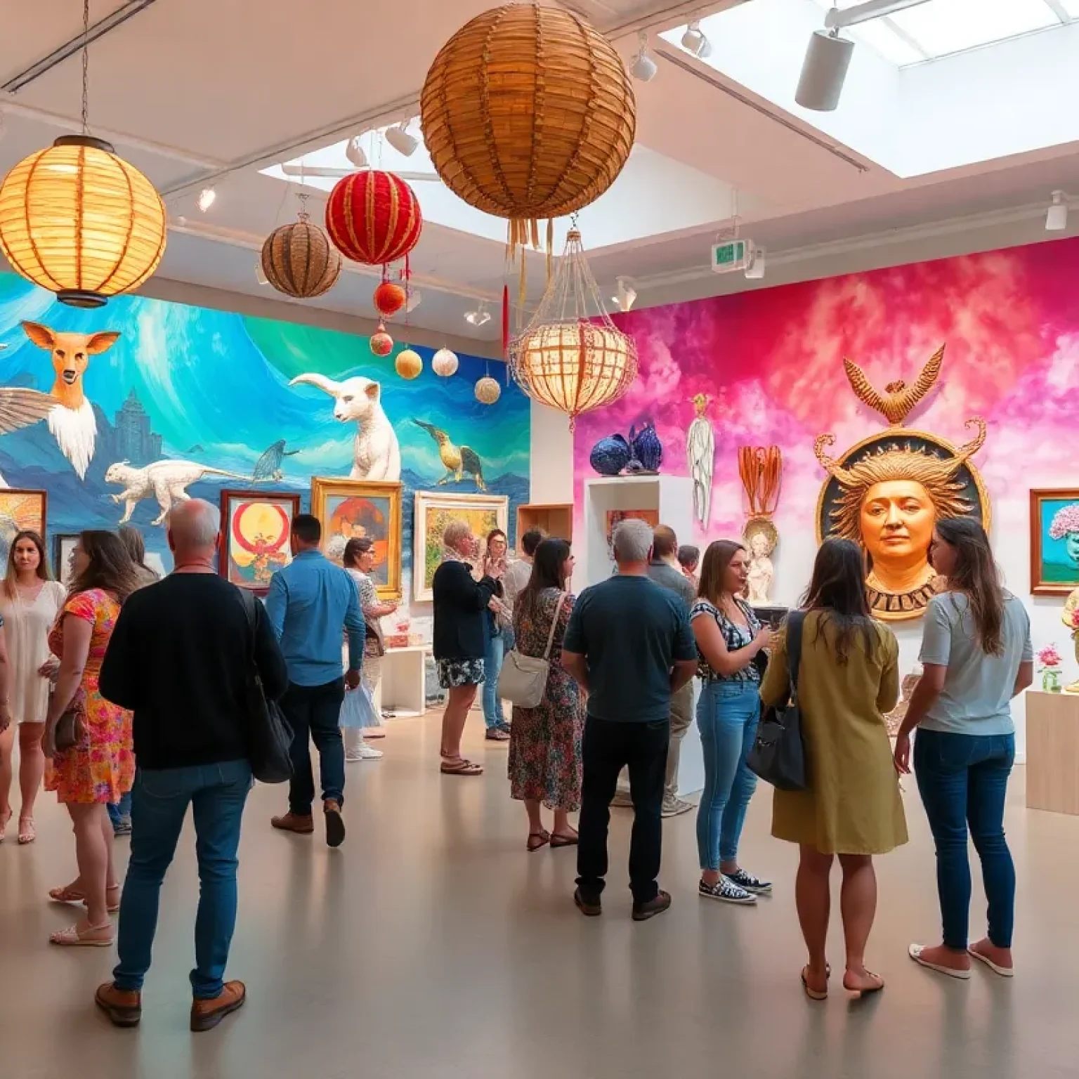Celebration of art and wellness at the Dalí Museum in St. Petersburg, Florida.