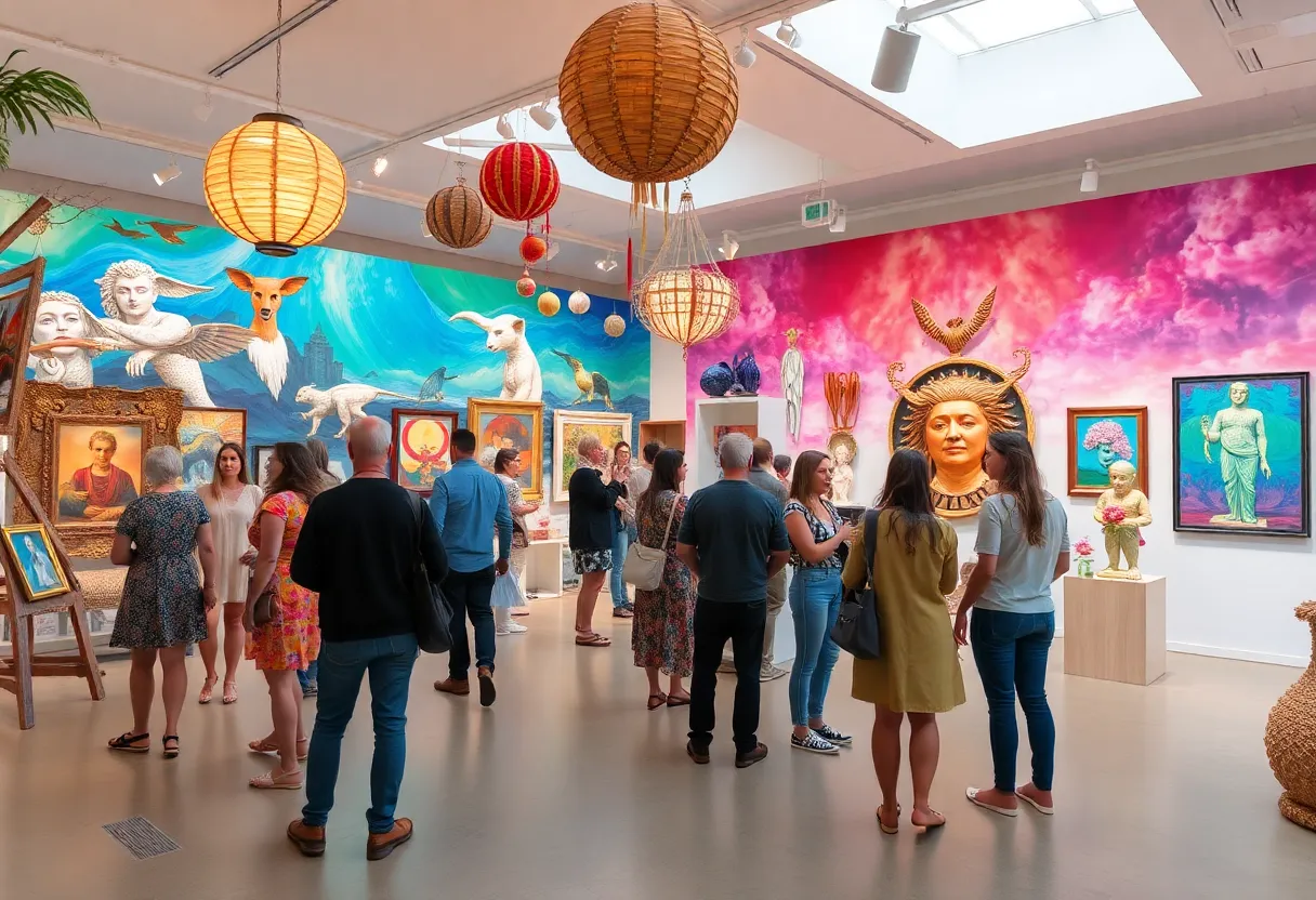 Celebration of art and wellness at the Dalí Museum in St. Petersburg, Florida.