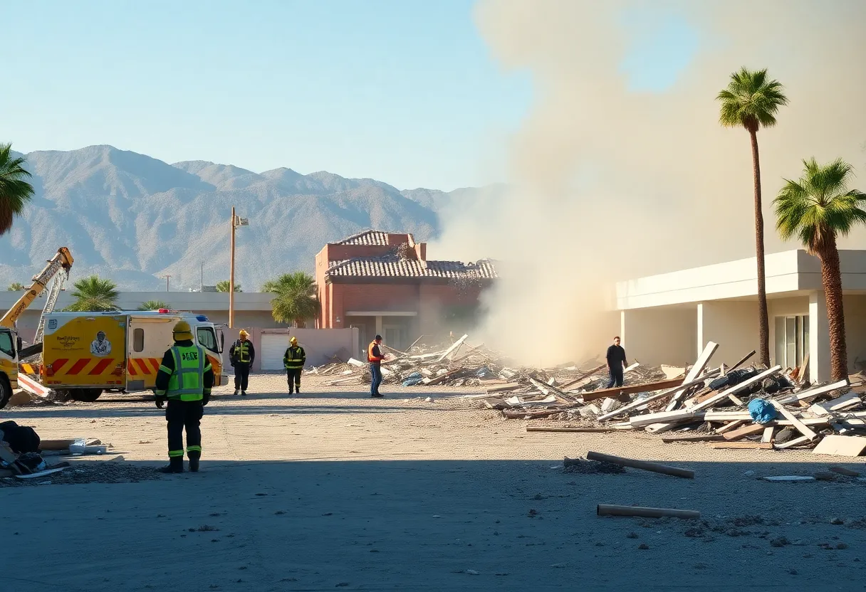 Fertility Clinic Explosion Aftermath