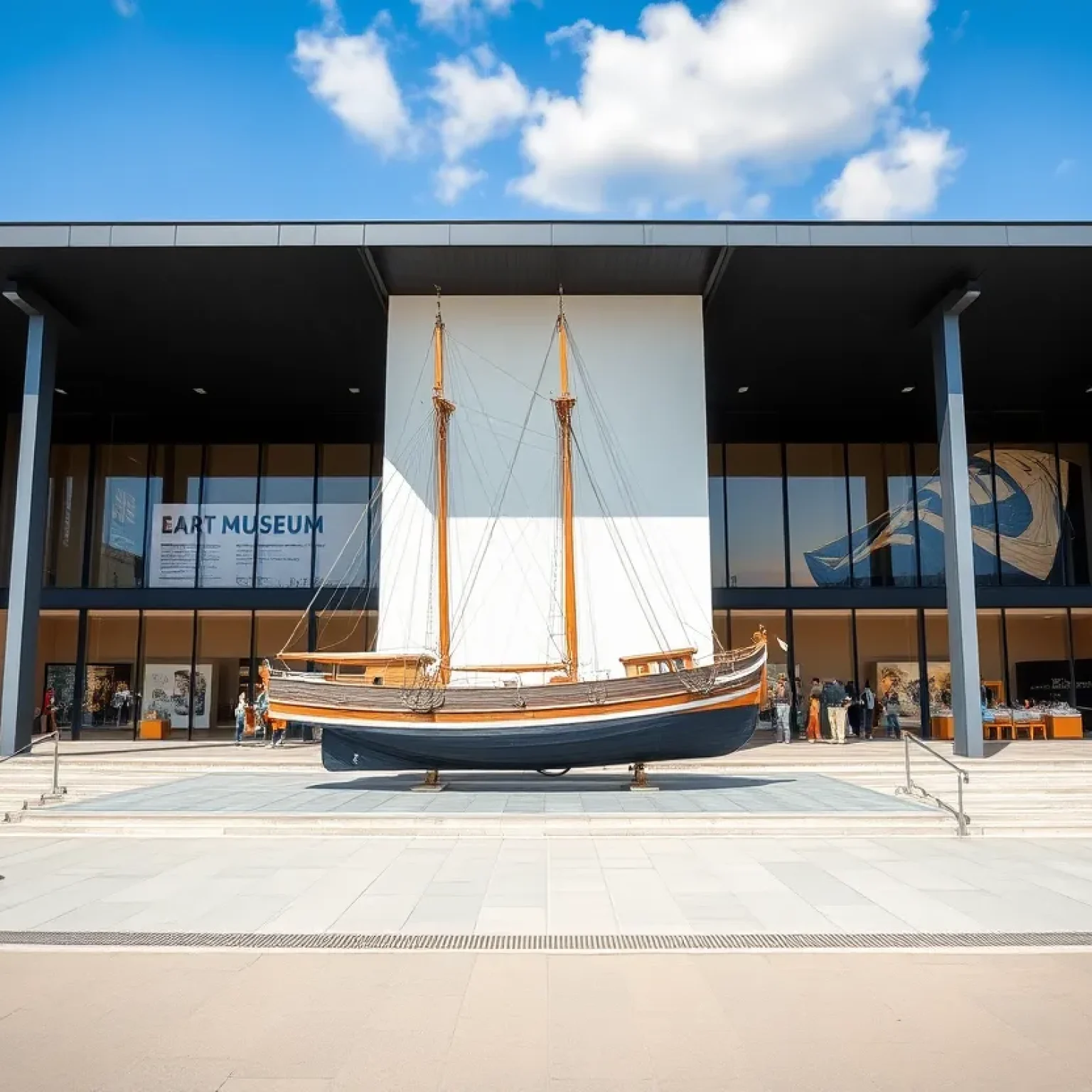Exterior view of the Florida Holocaust Museum after renovation