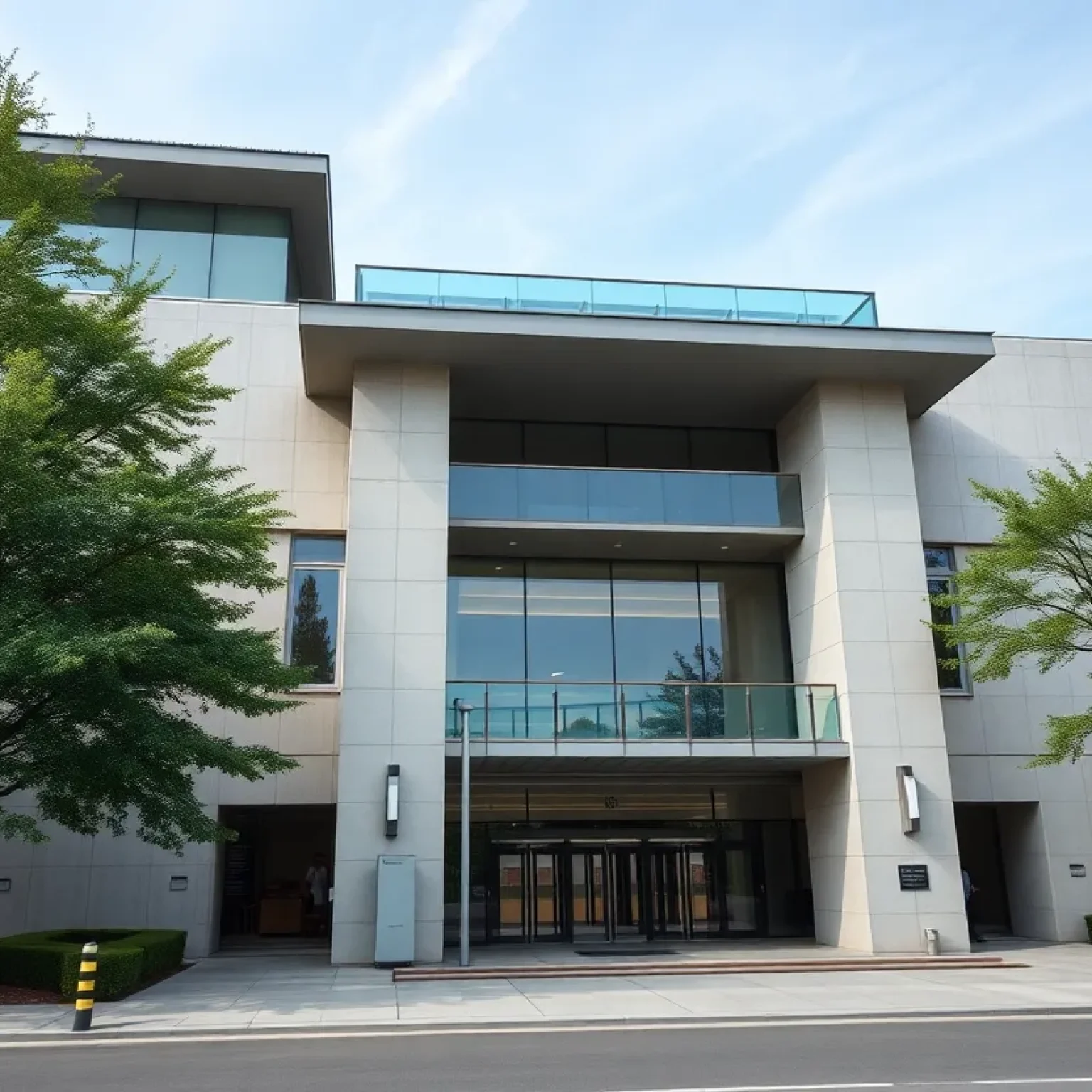 Exterior view of the renovated Florida Holocaust Museum in St. Petersburg.