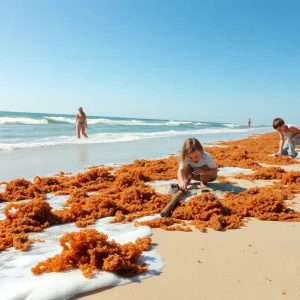 Florida's Beaches with Sargassum