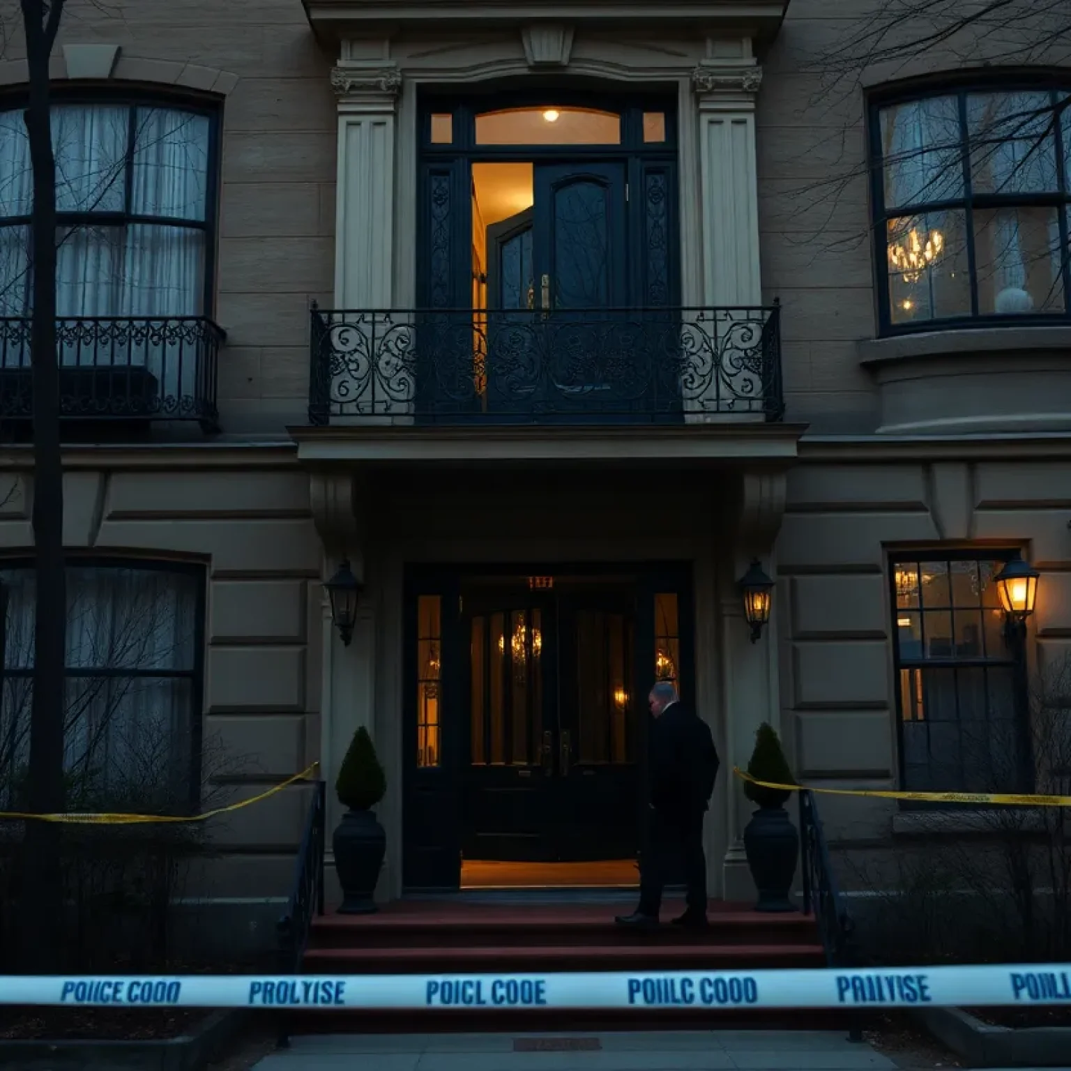 Arrested Investor Scene Manhattan
