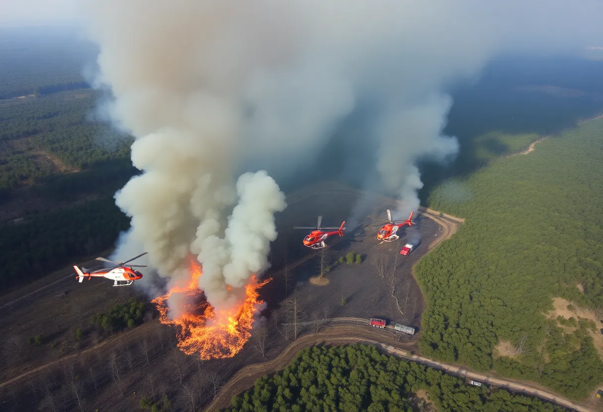 Ocala National Forest Wildfire Efforts