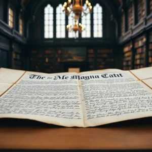Original 1300 Magna Carta at Harvard