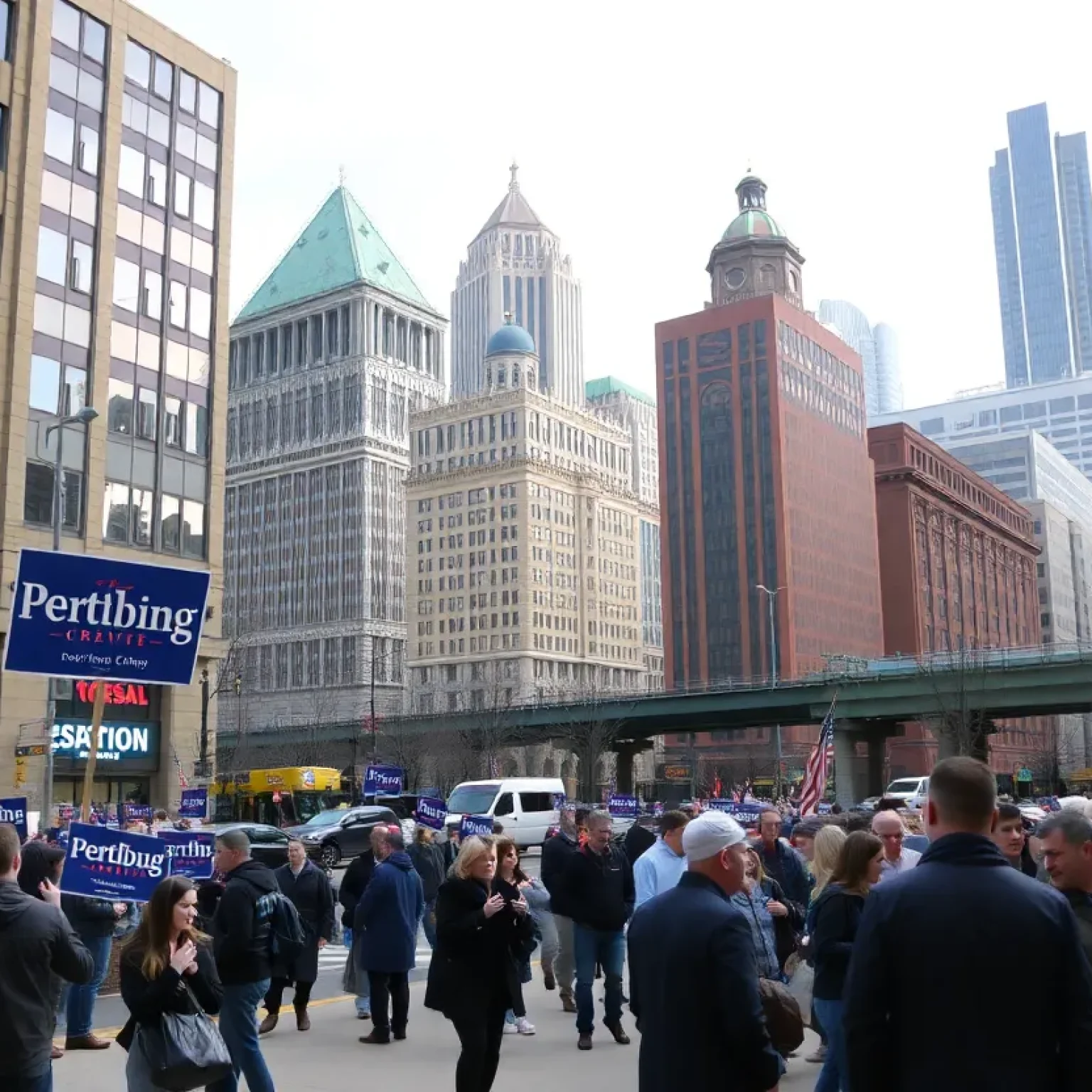 Pittsburgh Mayoral Primary Atmosphere