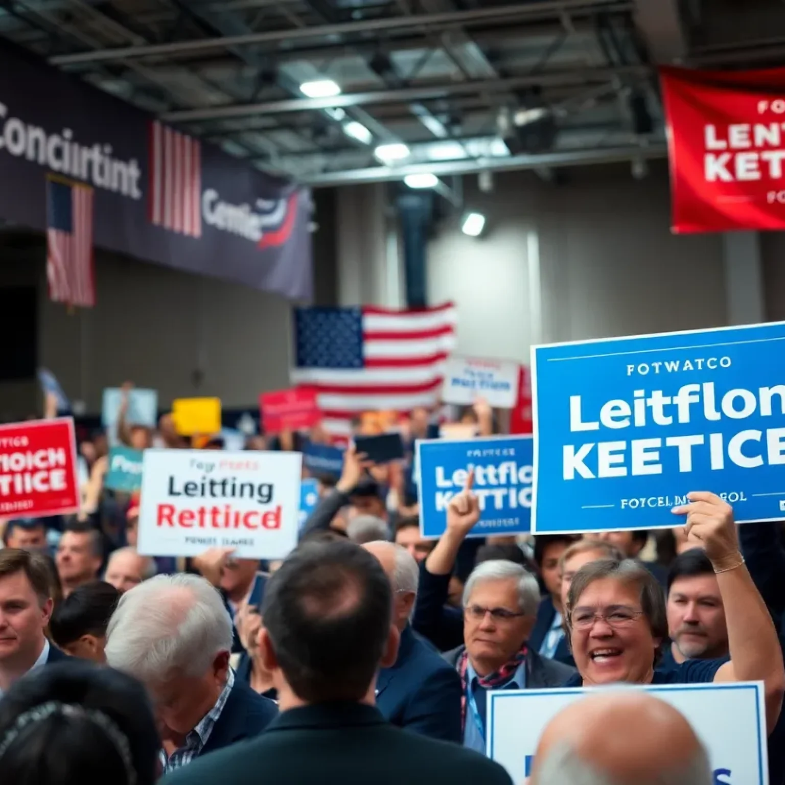 Political Rally in Georgia