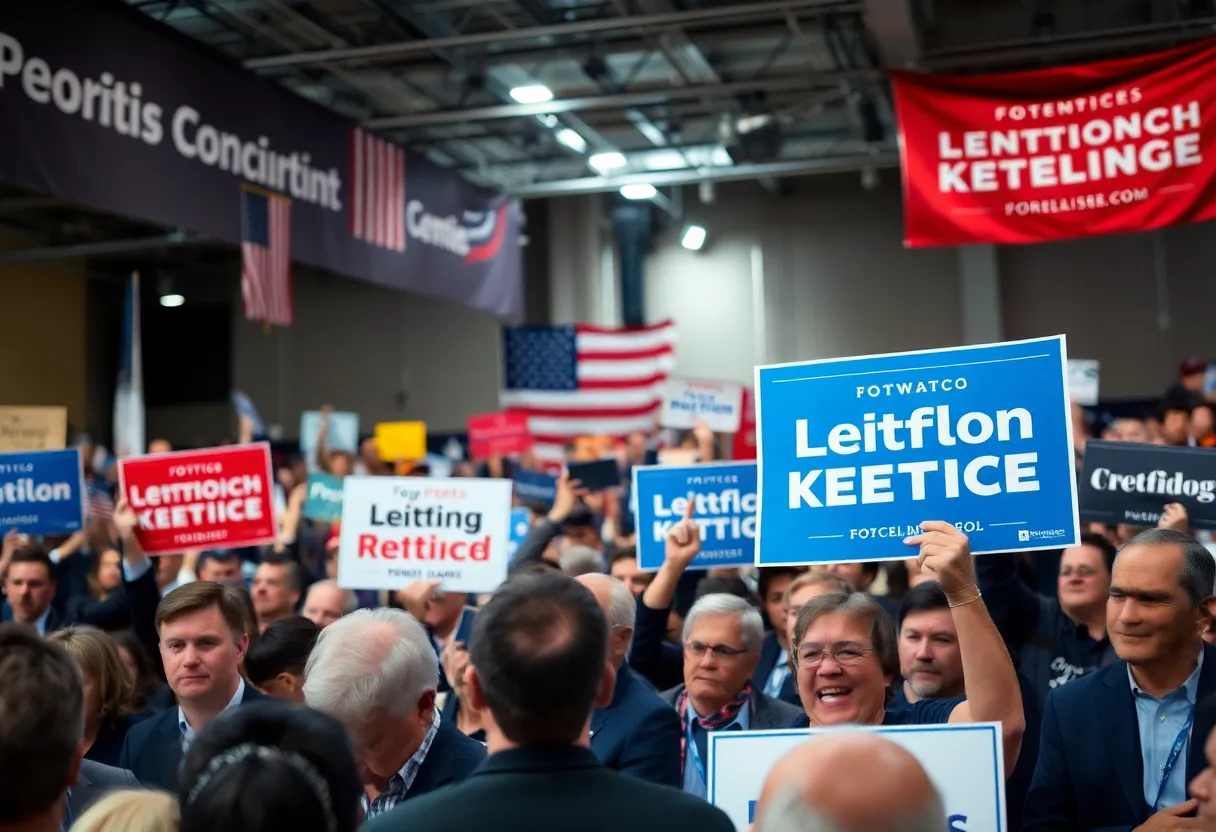 Political Rally in Georgia