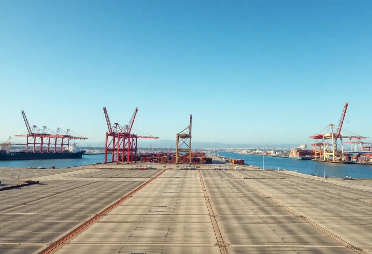 Dramatic Slowdown at Port of Los Angeles
