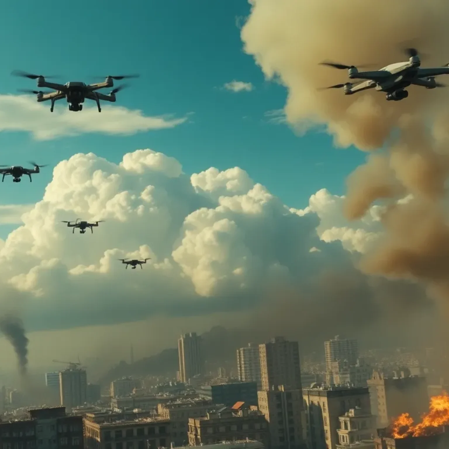 Russia Drone Attack on Ukraine