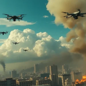 Russia Drone Attack on Ukraine