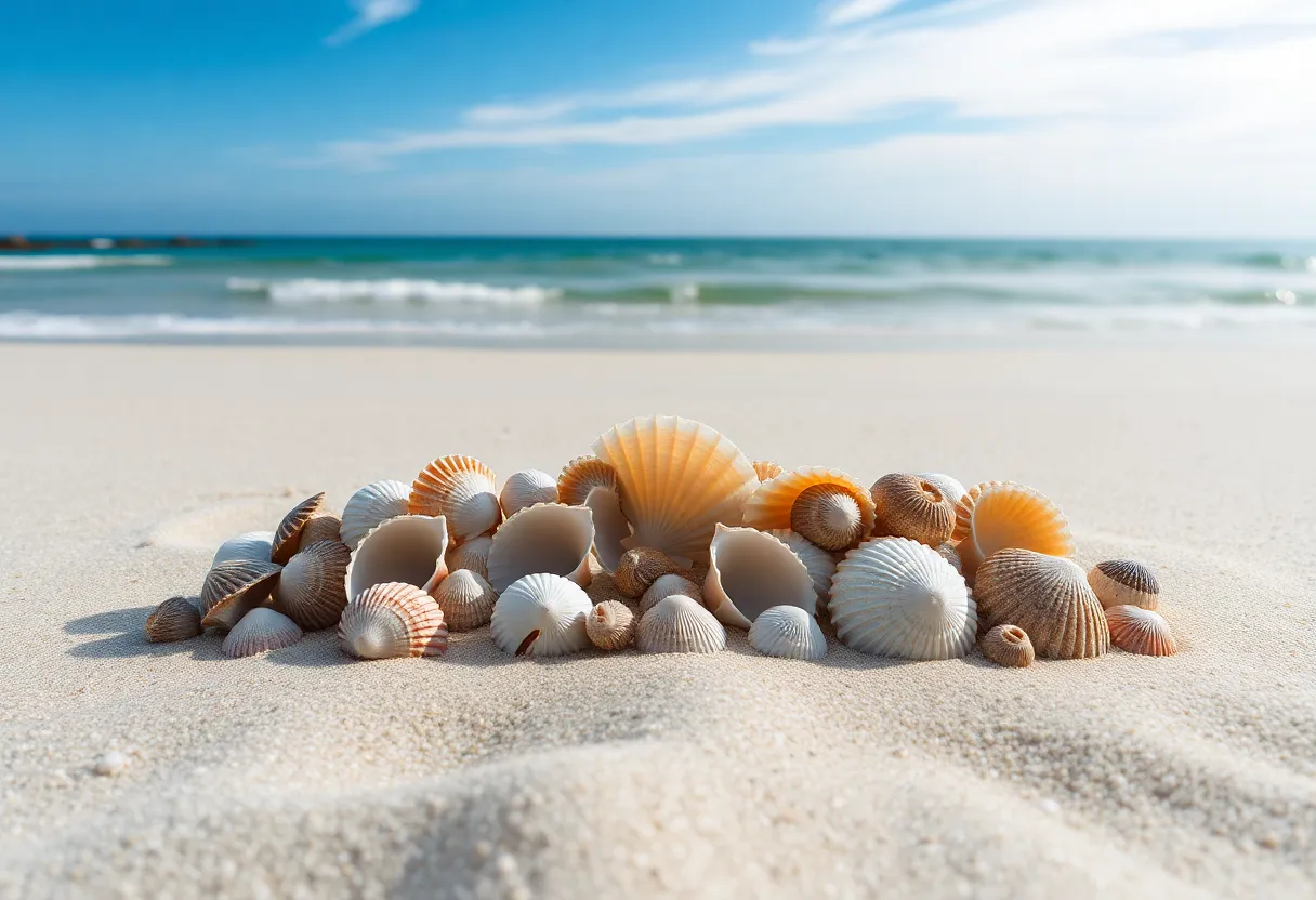 Seashell Formation at the Beach