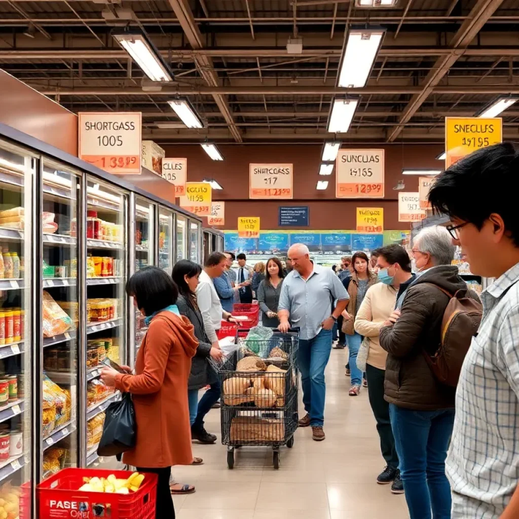 Stockpiling Concerns in Grocery Stores