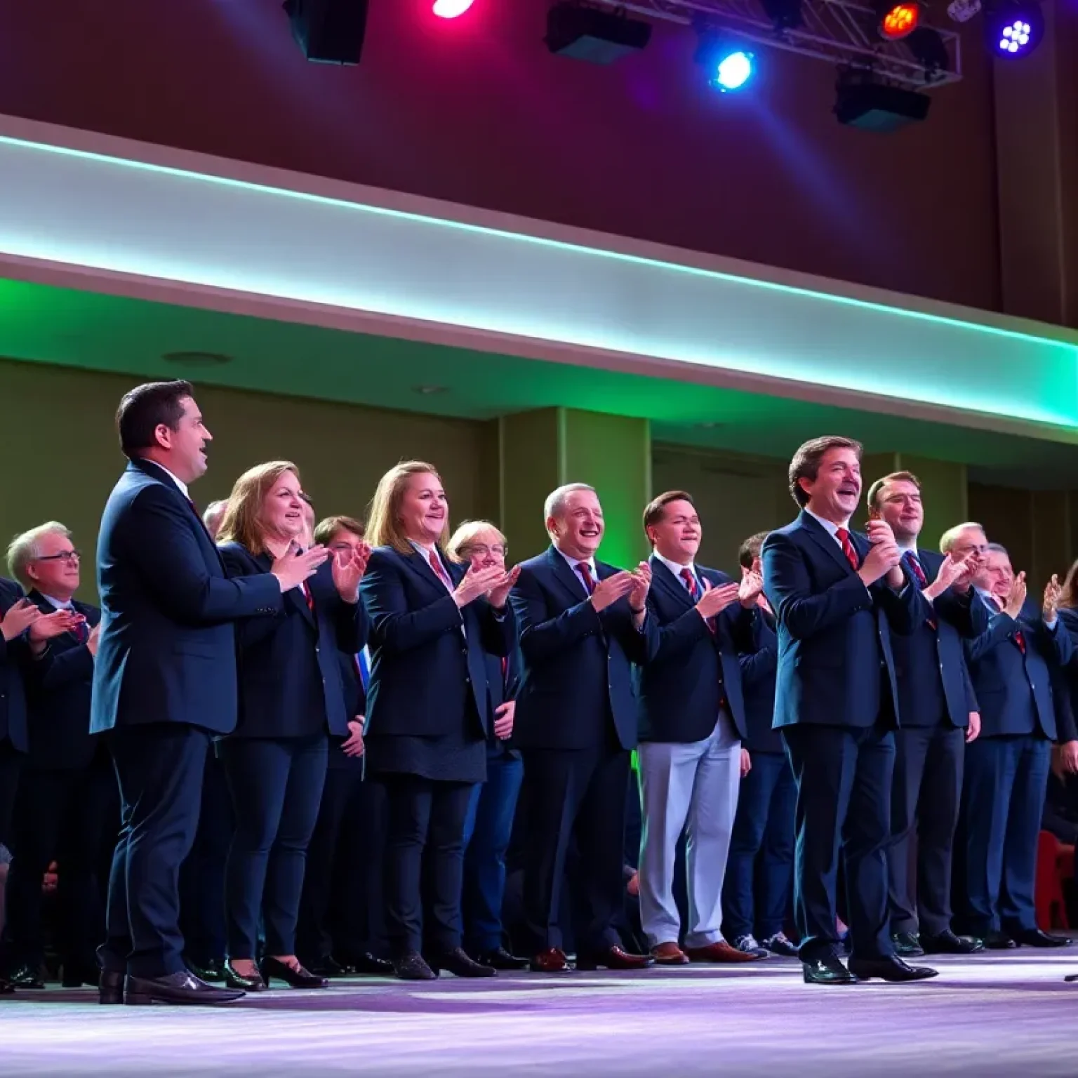 Sunshine City Chorus performing at Barbershop Harmony Championship