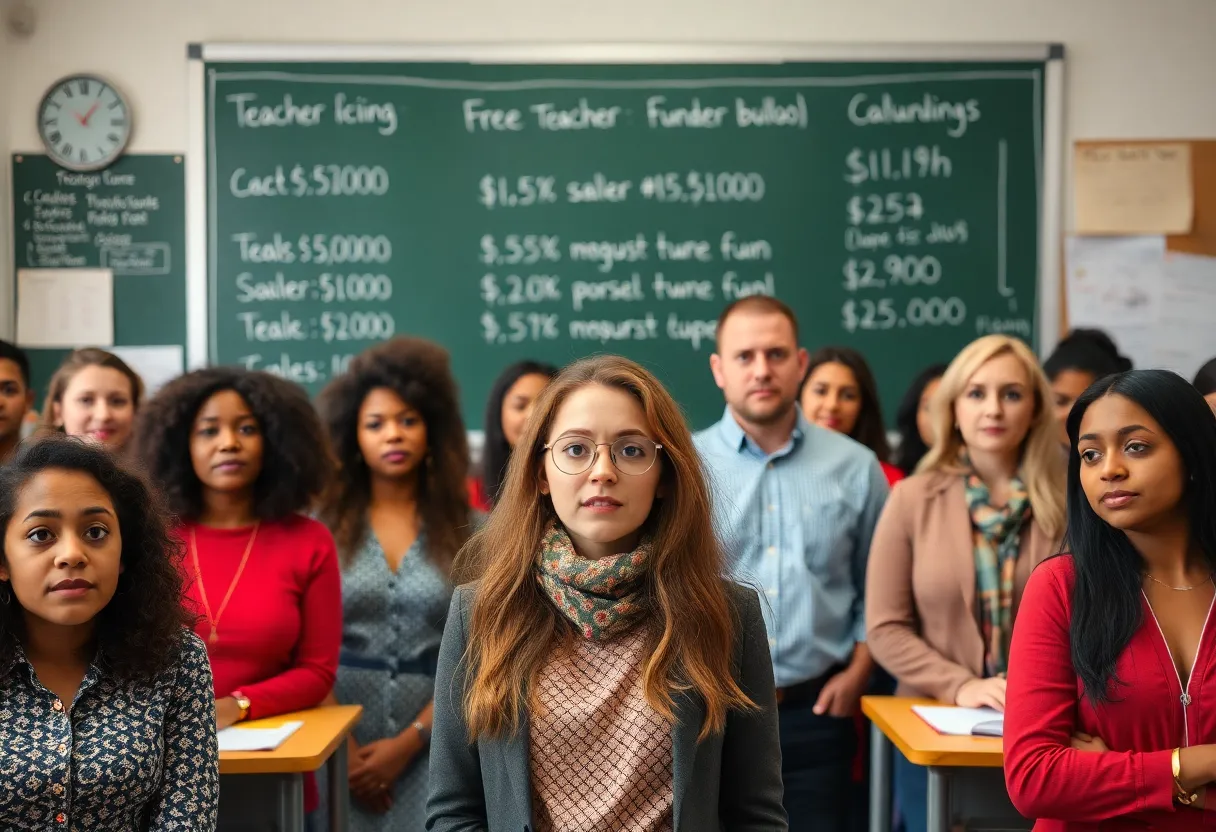 Teachers Concerned About Pay