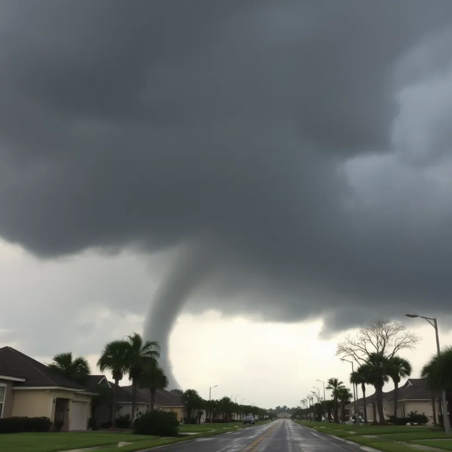 Tornado Touchdown in Central Florida