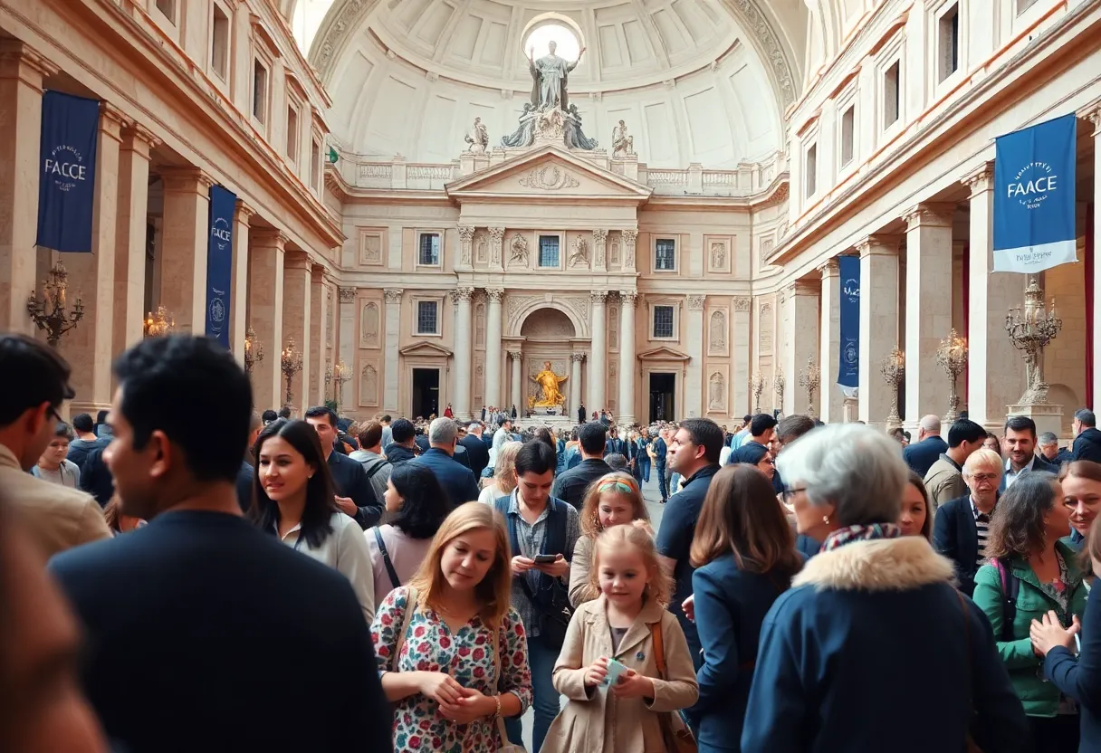 Welcoming Community at St. Peter’s Basilica