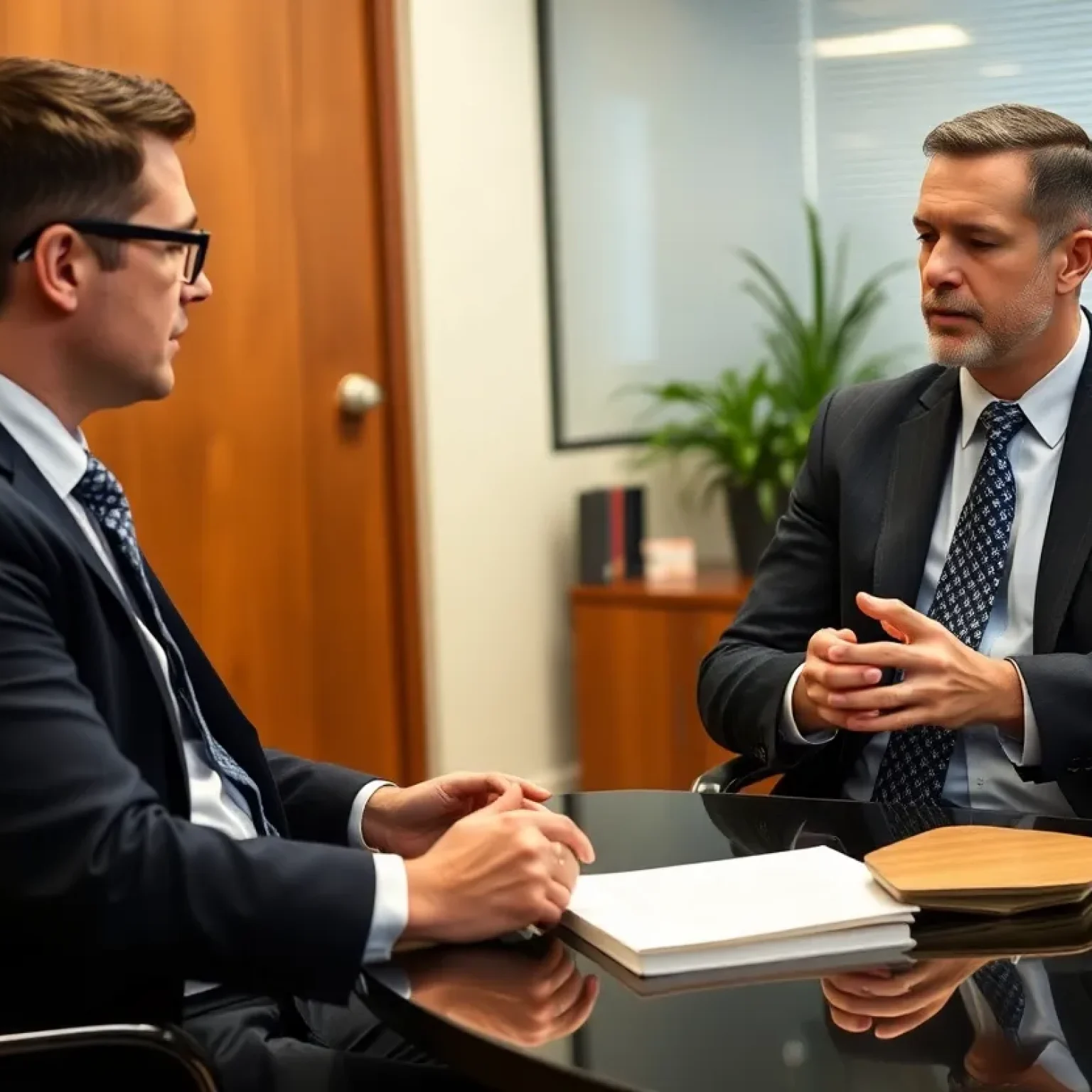Attorney consulting with a client about bed bug legal issues