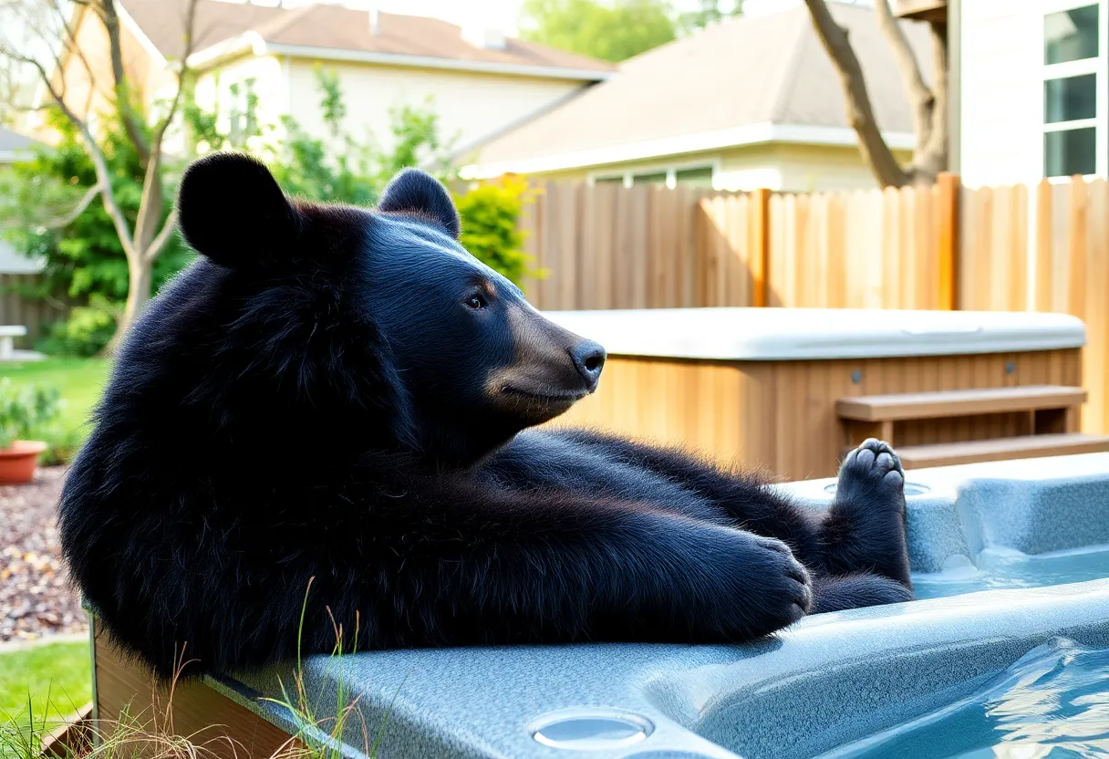 Black Bear in Punta Gorda Isles