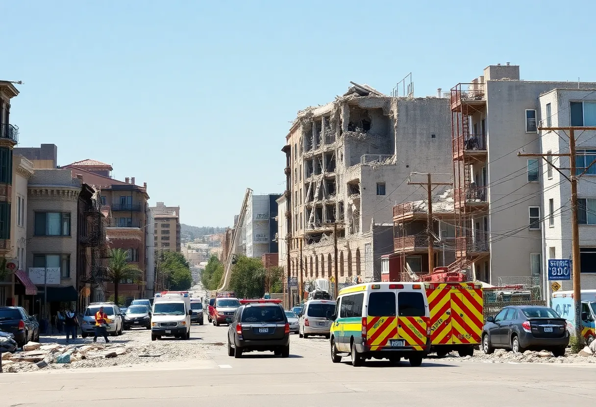 California Earthquake Aftermath