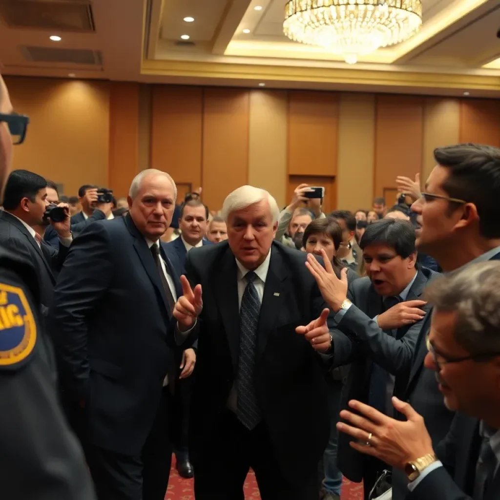 Chaos at Homeland Security Conference