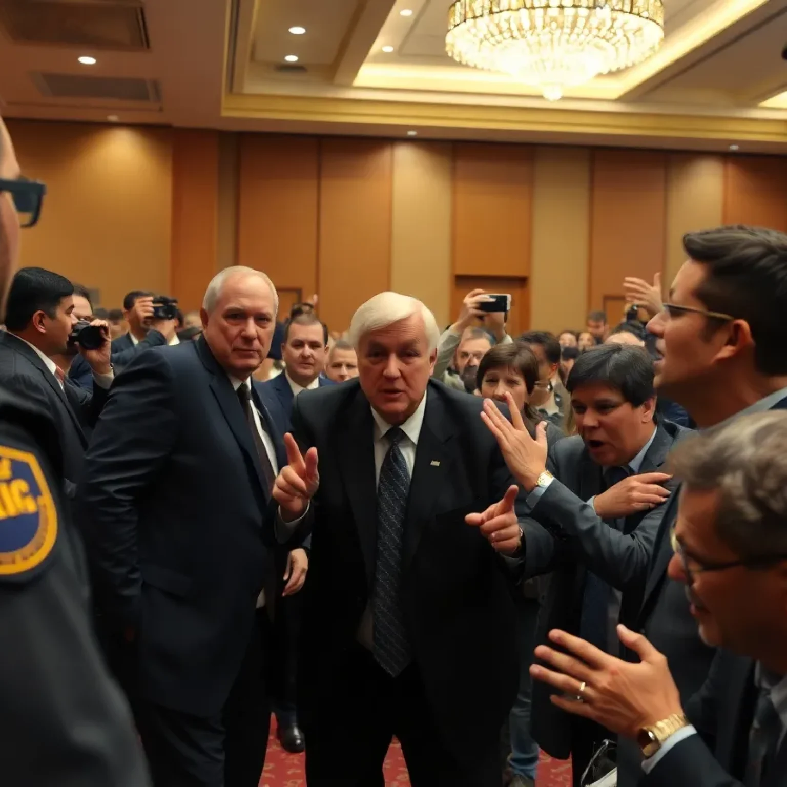 Chaos at Homeland Security Conference