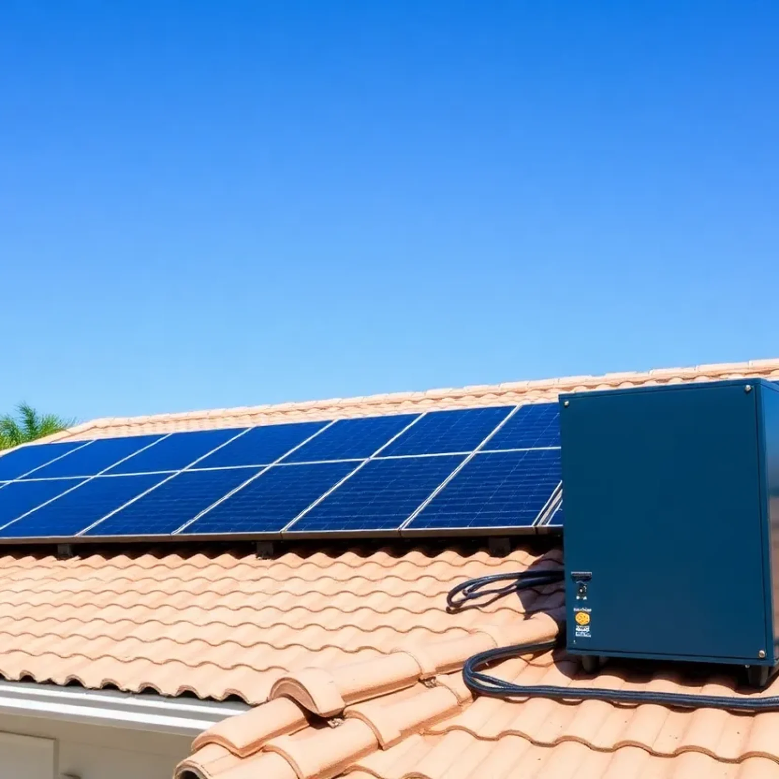 Residential solar panel installation by CKR Solar in Florida
