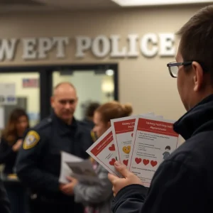 Law enforcement materials focused on child safety awareness