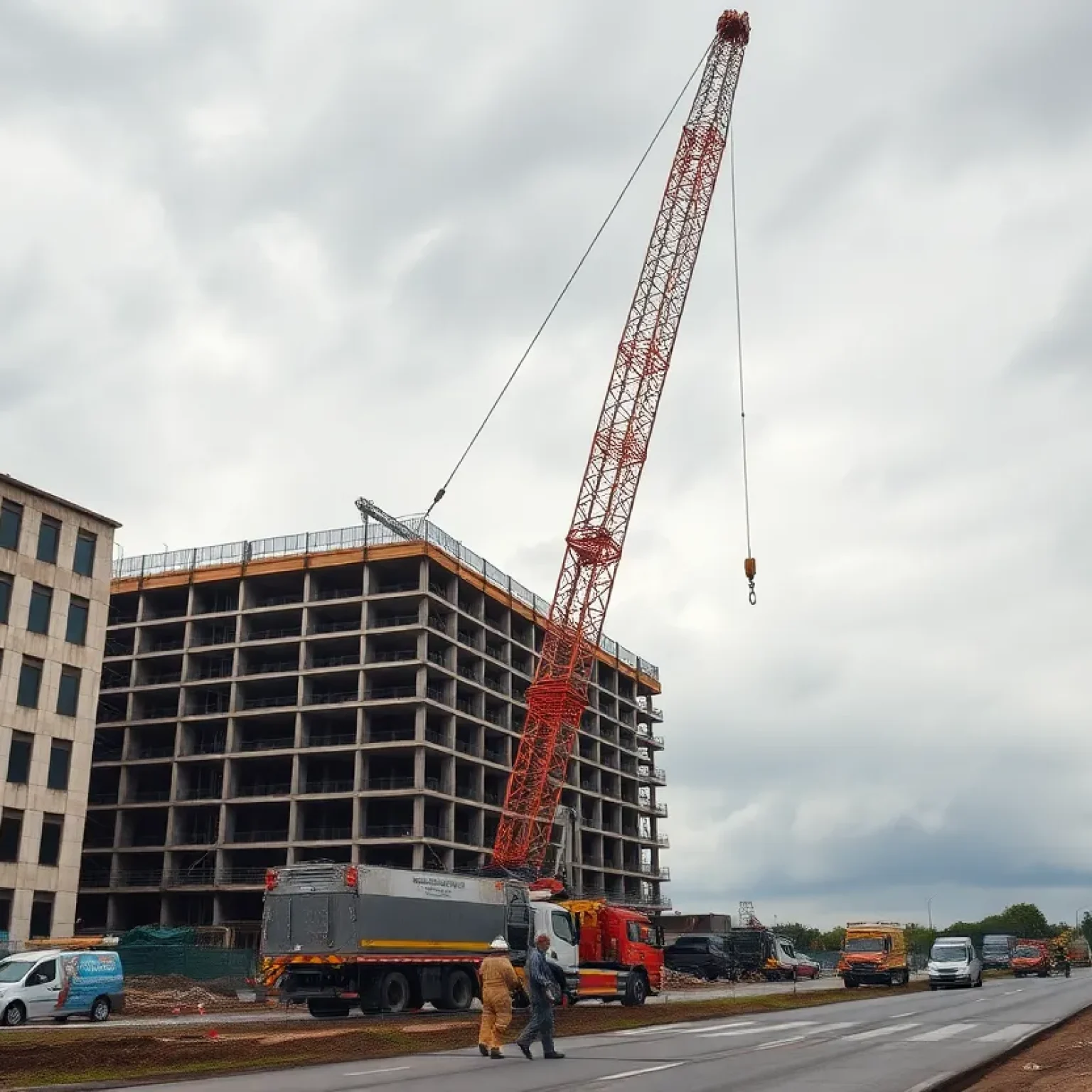 Crane Collapse at Cape Canaveral Hospital