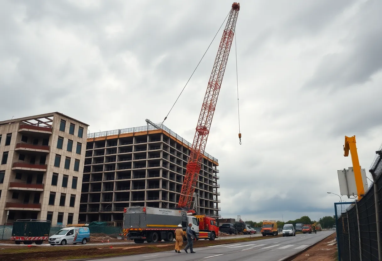 Crane Collapse at Cape Canaveral Hospital