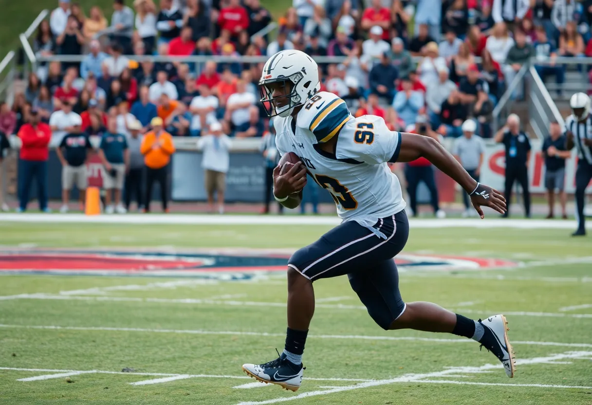 Emari Peterson in Action