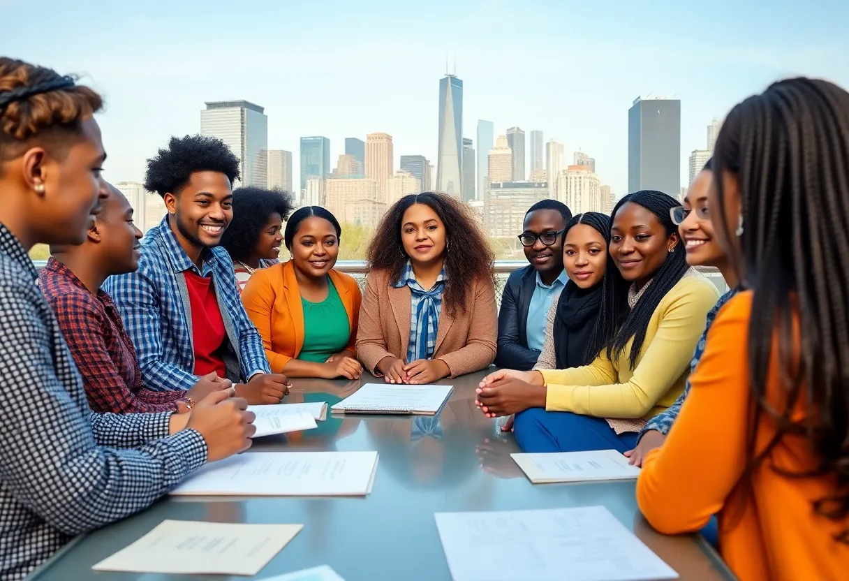 Community discussion on financial empowerment in St. Petersburg