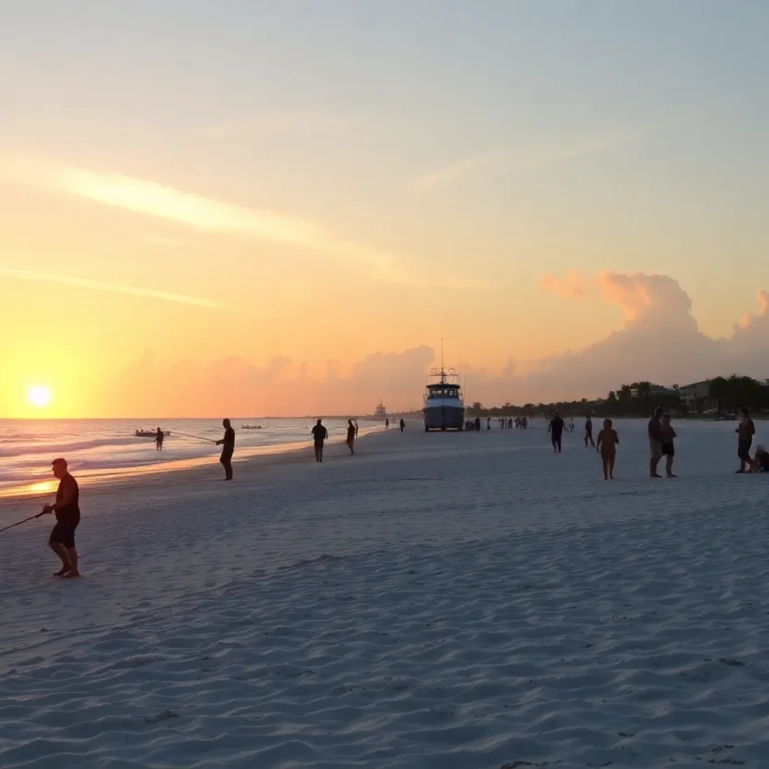 Florida Beach Scene