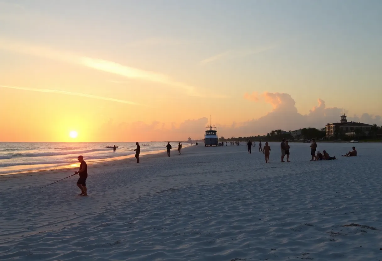 Florida Beach Scene