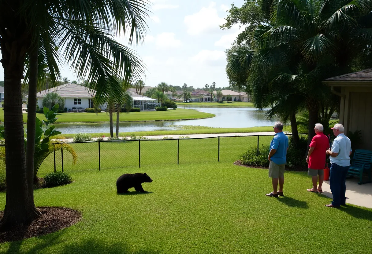 Florida Black Bear in Punta Gorda