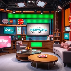 HSN studio during final broadcast farewell