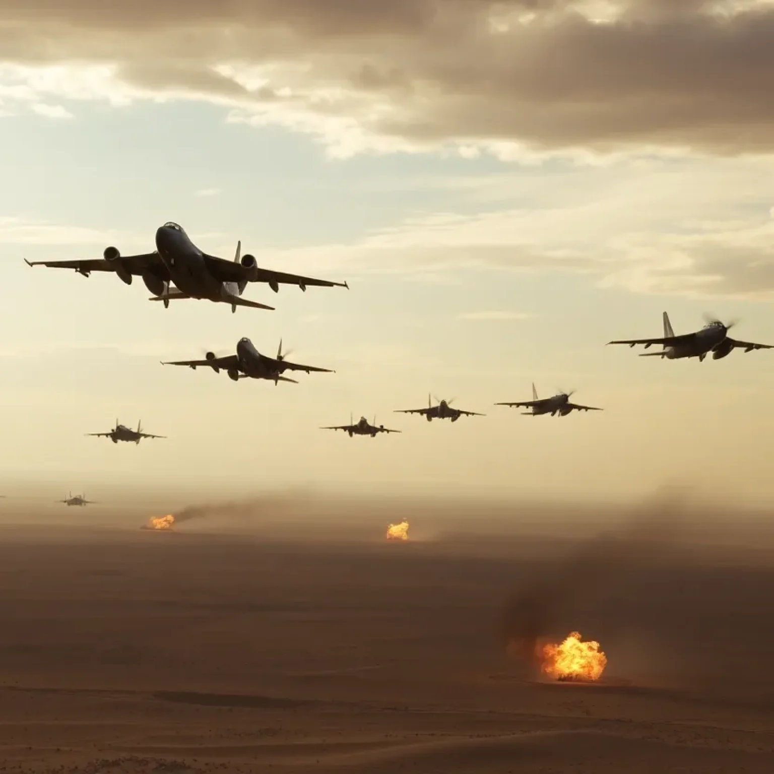 Israeli Airstrikes Over Iran