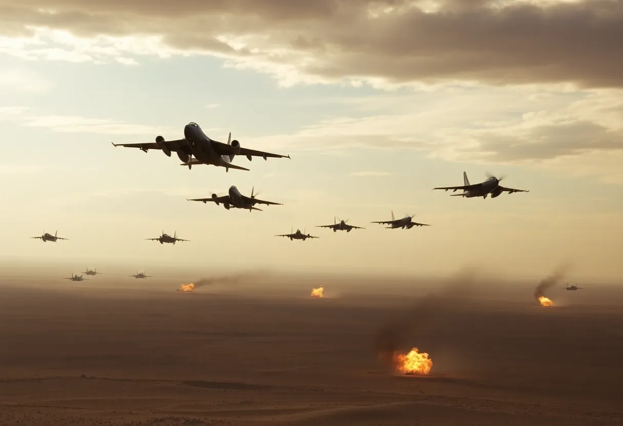 Israeli Airstrikes Over Iran