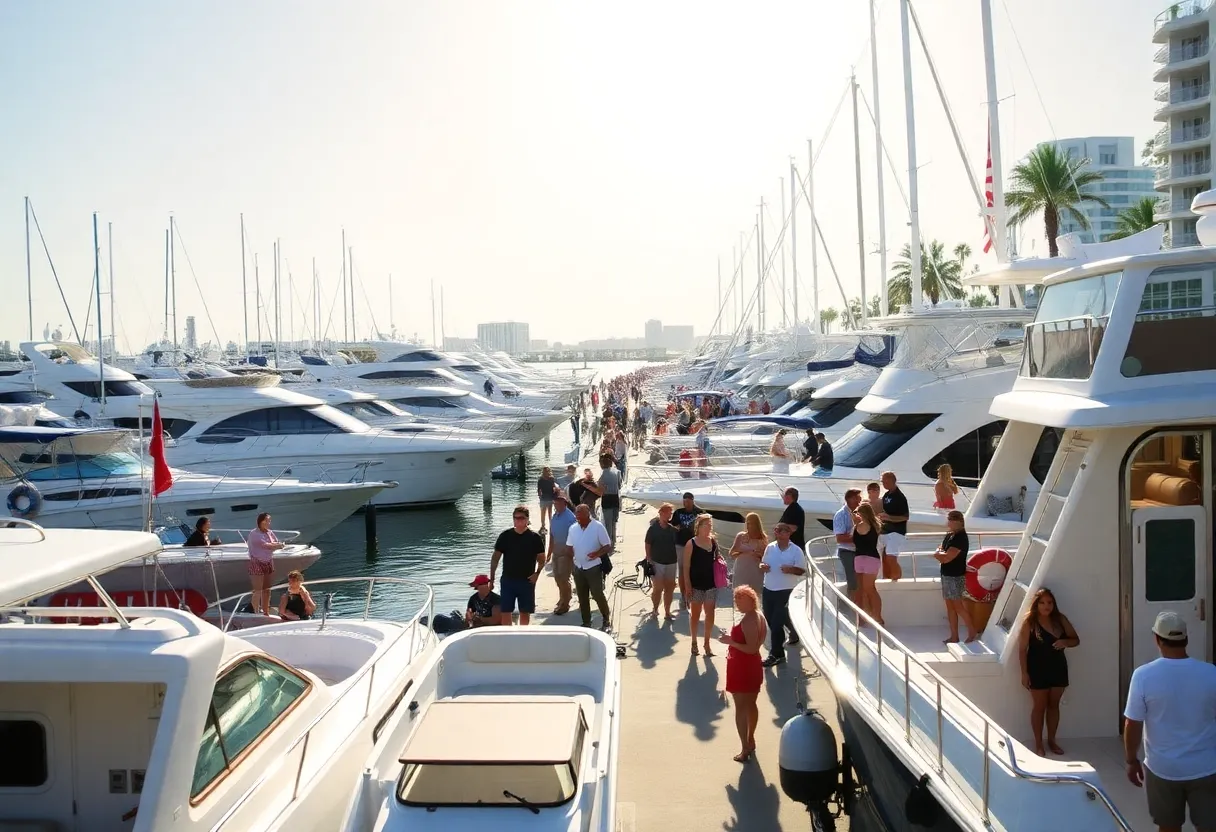 Miami International Boat Show Marina